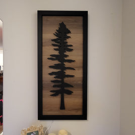 Framed LED Sitka Wall Art