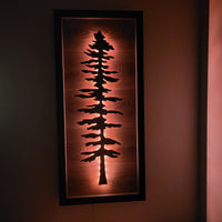 Framed LED Sitka Wall Art