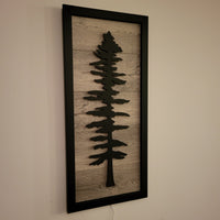 Framed LED Sitka Wall Art