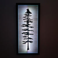 Framed LED Sitka Wall Art