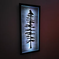 Framed LED Sitka Wall Art