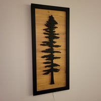 Framed LED Sitka Wall Art