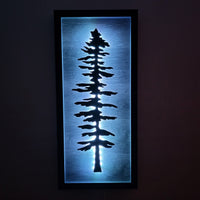 Framed LED Sitka Wall Art