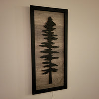 Framed LED Sitka Wall Art