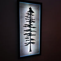 Framed LED Sitka Wall Art