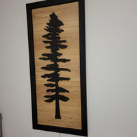 Framed LED Sitka Wall Art