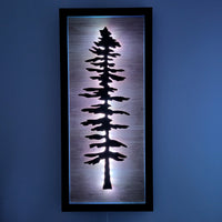 Framed LED Sitka Wall Art