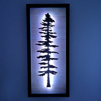 Framed LED Sitka Wall Art