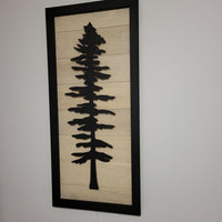 Framed LED Sitka Wall Art