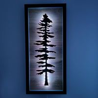 Framed LED Sitka Wall Art