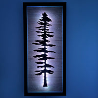 Framed LED Sitka Wall Art