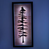 Framed LED Sitka Wall Art