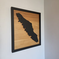 LED Vancouver Island Wall Art