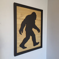LED Walking Bigfoot Wall Art