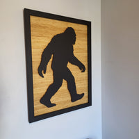 LED Walking Bigfoot Wall Art