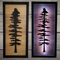 Framed LED Sitka Wall Art
