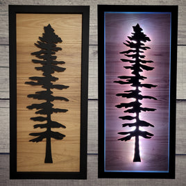 Framed LED Sitka Wall Art