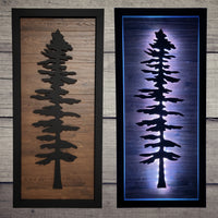 Framed LED Sitka Wall Art