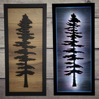 Framed LED Sitka Wall Art