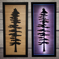 Framed LED Sitka Wall Art
