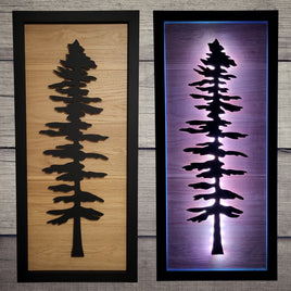Framed LED Sitka Wall Art