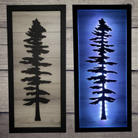 Framed LED Sitka Wall Art