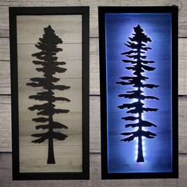 Framed LED Sitka Wall Art