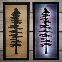 Framed LED Sitka Wall Art