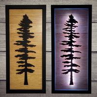 Framed LED Sitka Wall Art