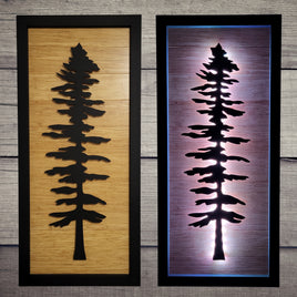Framed LED Sitka Wall Art