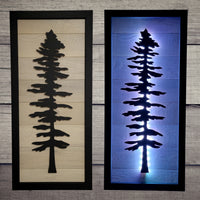 Framed LED Sitka Wall Art