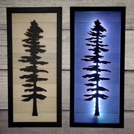 Framed LED Sitka Wall Art