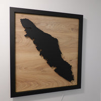 LED Vancouver Island Wall Art