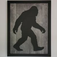 LED Walking Bigfoot Wall Art
