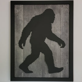 LED Walking Bigfoot Wall Art