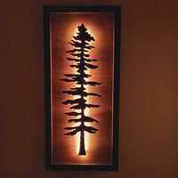 Framed LED Sitka Wall Art