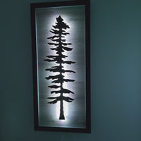 Framed LED Sitka Wall Art