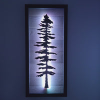 Framed LED Sitka Wall Art