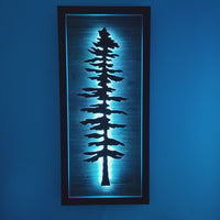 Framed LED Sitka Wall Art