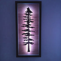Framed LED Sitka Wall Art