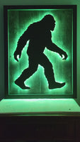 LED Walking Bigfoot Wall Art