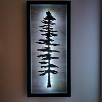 Framed LED Sitka Wall Art