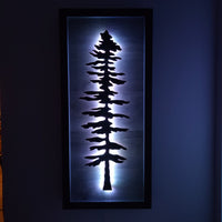 Framed LED Sitka Wall Art