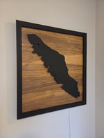 LED Vancouver Island Wall Art