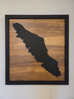 LED Vancouver Island Wall Art