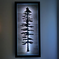 Framed LED Sitka Wall Art