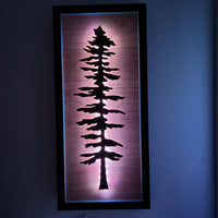 Framed LED Sitka Wall Art