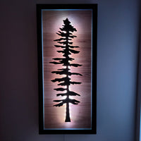 Framed LED Sitka Wall Art