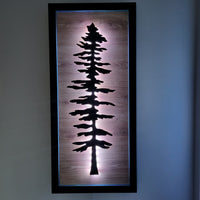 Framed LED Sitka Wall Art