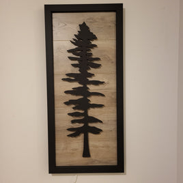 Framed LED Sitka Wall Art